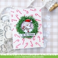 Bild 4 von Lawn Fawn Lawn Clippings Stencils - Schablone candy cane background