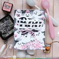 Bild 9 von Waffle FlowerSweet Ghost Background Stencil Set - Gespenster-Schablonen