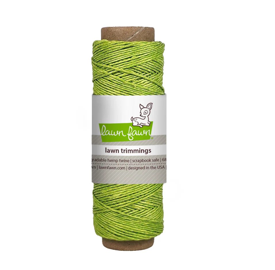 Bild 1 von Lawn trimmings hemp twine - Hanfschnur lime