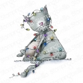 Bild 1 von Gummistempel Stamping Bella Cling Stamp TANGLED KITTY RUBBER 