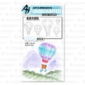 Bild 1 von Art Impressions Clear Stamp-Set - Hot Air Balloon Set