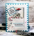 Bild 7 von Whimsy Stamps Clear Stamps - Santa Claws