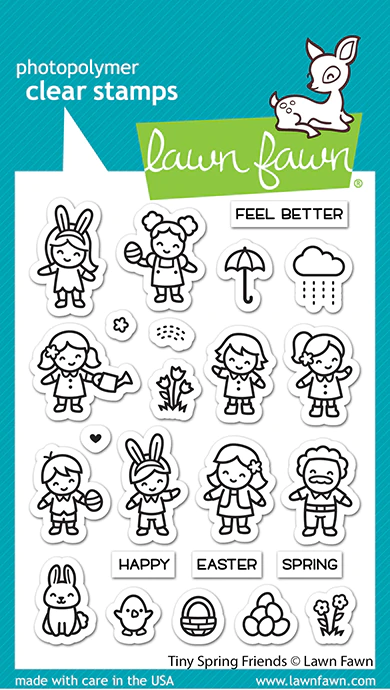 Bild 1 von Lawn Fawn Clear Stamps  - tiny spring friends