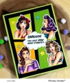 Bild 3 von Whimsy Stamps Clear Stamps - Gossip Girls