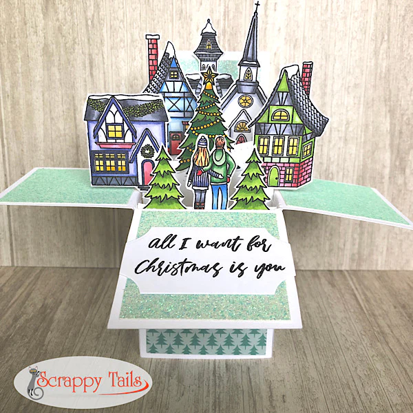 Bild 8 von Scrappy Tails Clear Stamp-Set  - Christmas Market