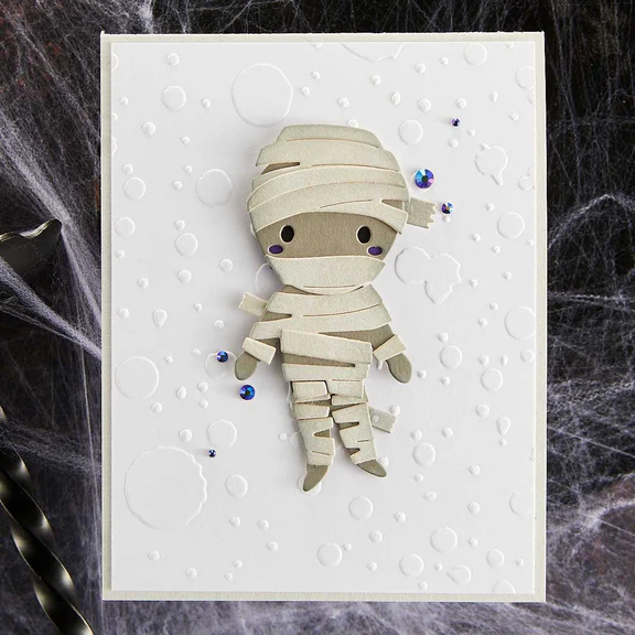 Bild 3 von Spellbinders Dancin' Mummy Etched Dies from the Boo Dance Party Collection - Stanz-Set