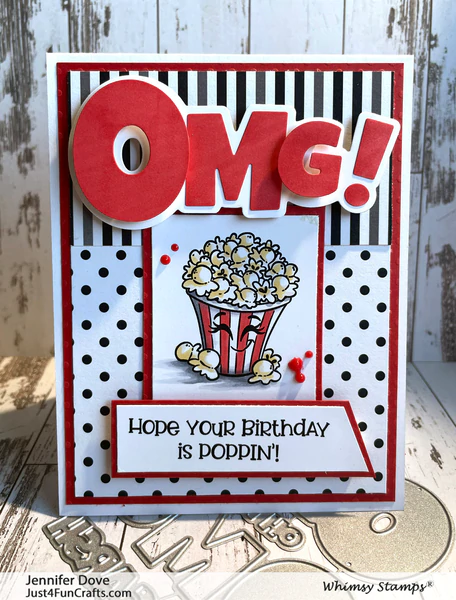 Bild 18 von Whimsy Stamps Die Stanze  -  OMG! Word and Shadow