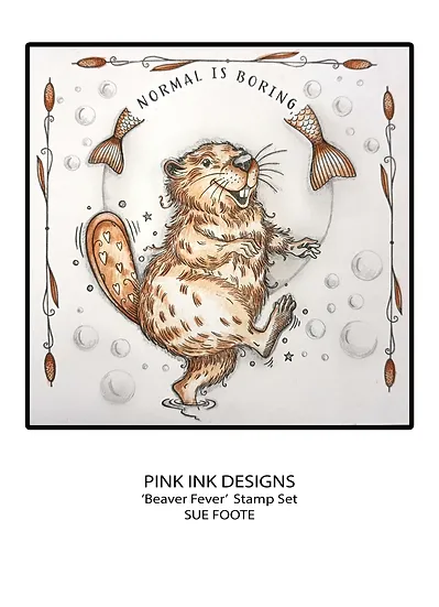 Bild 4 von Pink Ink Designs - Stempel Beaver Fever - Biber