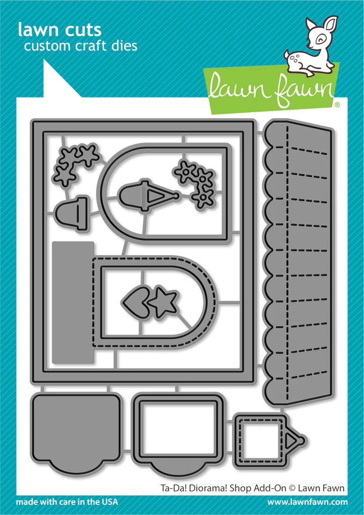 Bild 1 von Lawn Fawn Cuts  - Stanzschablone ta-da! diorama! shop add-on