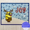 Bild 2 von Crackerbox & Suzy Stamps Cling - Gummistempel Reindeer Stuart