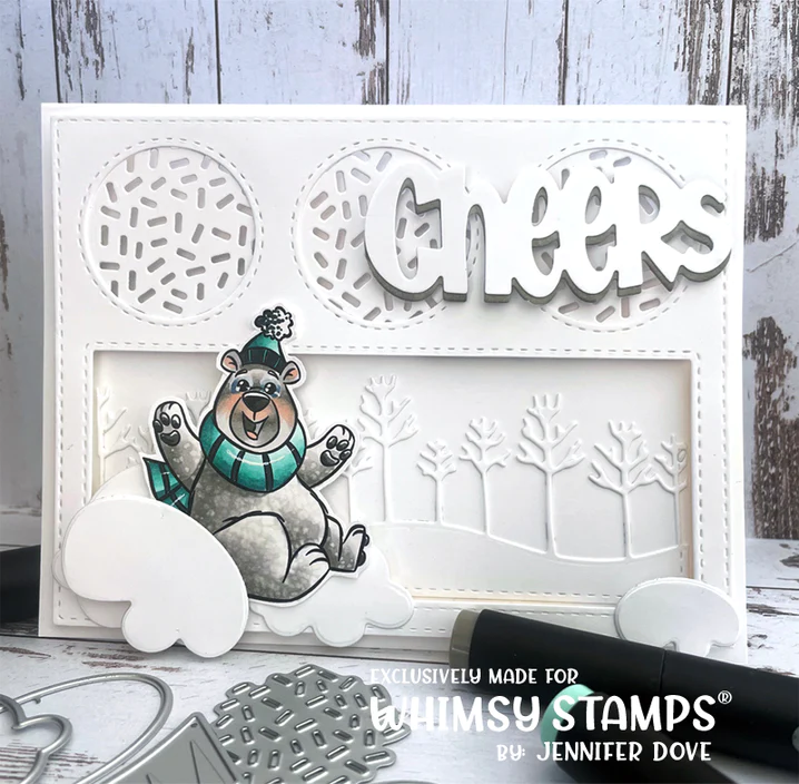 Bild 11 von Whimsy Stamps Clear Stamps - Polar Bear Birthday