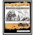 Bild 2 von Stampendous Cling Stamp Gummistempel Laurel Burch Rainbow Safari