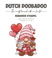 Dutch Doobadoo Stempelgummi - Gnome Girl Love