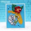 Bild 3 von Whimsy Stamps Clear Stamps - Big Love Manatees