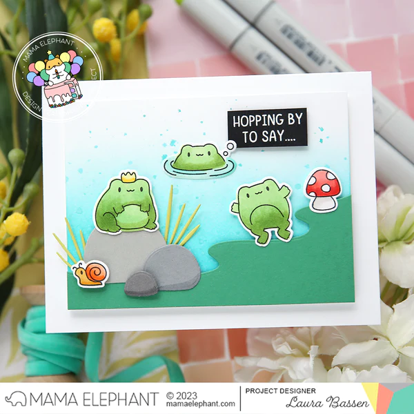 Bild 2 von Mama Elephant - POND SCENE - CREATIVE CUTS - Stanzen