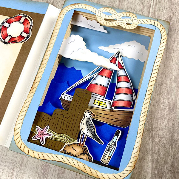 Bild 4 von Scrappy Tails Clear Stamp-Set  - Set Sail Stamp