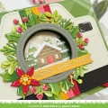 Bild 12 von Lawn Fawn Cuts  - Stanzschablone magic iris holly wreath add-on