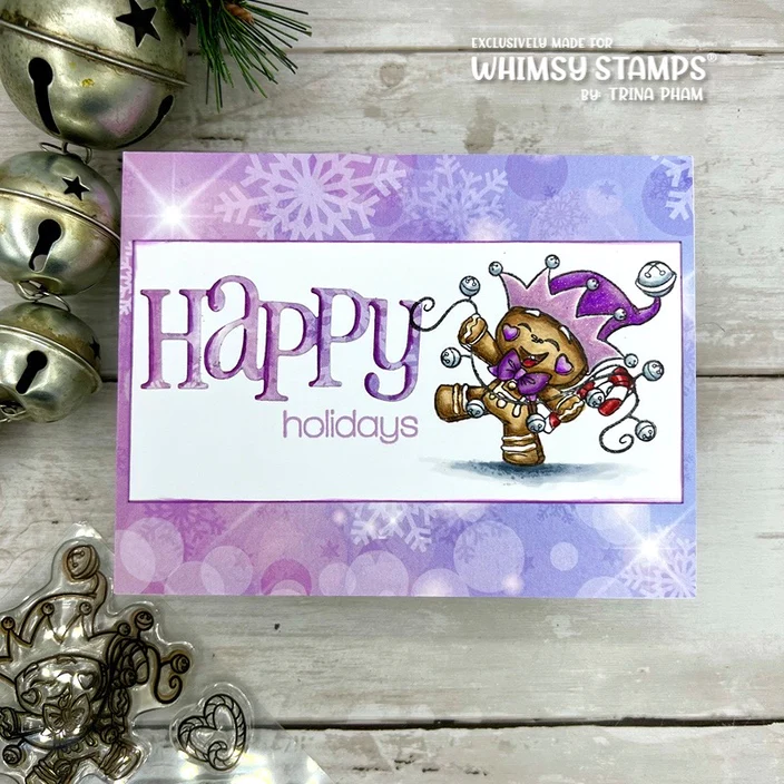 Bild 9 von Whimsy Stamps Clear Stamps - Gingerbread Dreams