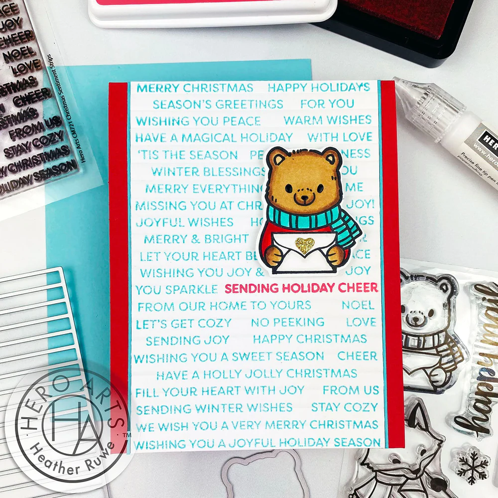 Bild 3 von Hero Arts Clear Stamps - Winter Mail Critters