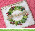 Bild 20 von Lawn Fawn Cuts  - Stanzschablone magic iris holly wreath add-on