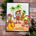 Bild 2 von Whimsy Stamps Clear Stamps - Hoppy Holidays