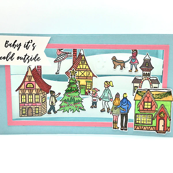 Bild 6 von Scrappy Tails Clear Stamp-Set  - Christmas Market