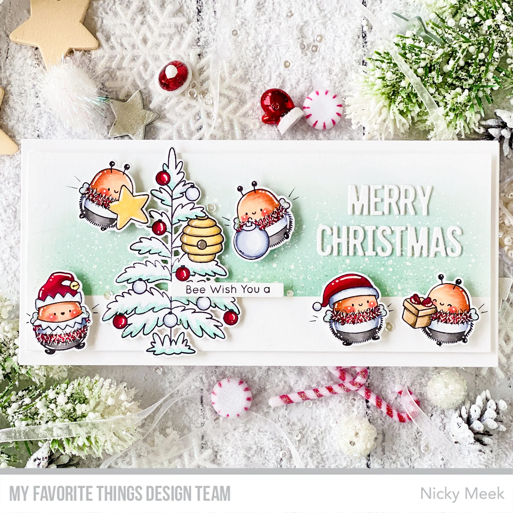 Bild 3 von My Favorite Things - Clear Stamps JB Merry Bees-mas