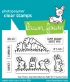 Lawn Fawn Clear Stamps - hay there, hayrides! bunny add-on